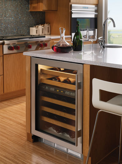 Sub Zero 424 Wine Cooler in Cabinetry