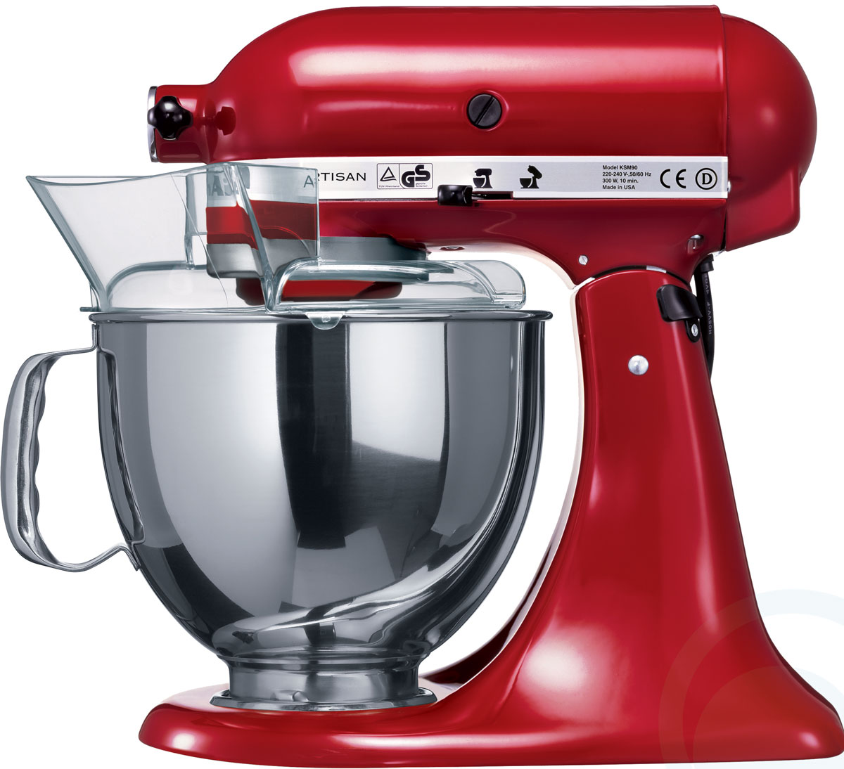 KitchenAid KSM150 Artisan Stand Mixer 91010 Side View 2 High 